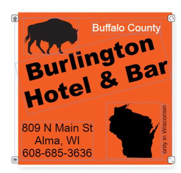 The Burlington Hotel & Bar - Alma Wi Extérieur photo